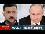 UKRAINE-KRIEG: Paukenschlag! Selenskyj geht in Offensive bei Frieden! Was macht Putin? | LIVESTREAM