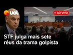 STF julga sete réus da trama golpista; núcleo 4 tentou manter Jair Bolsonaro no poder com fake news