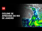 Ciclone: ventos devastadores diminuem, mas se aproximam do Rio | LIVE CNN