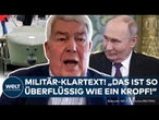 UKRAINE-KRIEG: Taurus-Lieferung nach Selenskyj-Besuch? General spricht Klartext: "überflüssig!"
