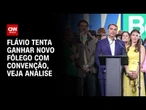 Análise: Convenção busca dar novo fôlego, mas crises ainda desafiam Flávio | CNN PRIME TIME