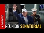 DIRECTO: Trump asiste a un almuerzo con los republicanos del Senado