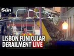 LIVE: Emergency services at the scene of Lisbon funicular crash that killed 15