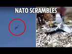 NATO warplanes scrambled as Putin launches enormous blitz on Ukraine with 93 missiles & 200 drones