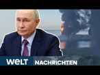 UKRAINE-KRIEG: Blamage für Putin! Drohnenangriffe überschatten "russisches Davos" | WELT Sream