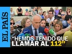 El abogado de Arcuri y Juana Rivas: "Está muy mal, hemos tenido que llamar al 112" | EL PAÍS