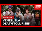 Venezuela earthquakes kill at least 164, with many more feared dead | BBC News