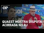 Empate técnico no RJ: Veja os números de Flávio Bolsonaro e Lula na pesquisa Quaest