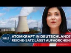 DEUTSCHLAND: Atomkraft? Ein Satz von Wirtschaftsministerin Katharina Reiche lässt aufhorchen!