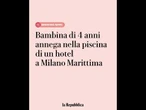 Una bimba di 4 anni è morta annegata nella piscina di un hotel di Milano Marittima