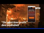 Un site de paris sur les incendies en Californie fait son apparition aux États-Unis