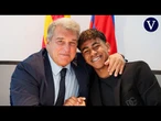 Laporta y Lamine sacan pecho de la "temporada histórica" en 'Inside Barça'