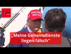 Nach Iran-Frage von Reporter watscht Trump seine Nachrichtendienste ab