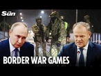 Putin starts 'WW3' war games as Poland seals east border & deploys 40,000 troops