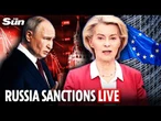 LIVE: Russia hit with MAJOR new restrictions as EU unveils sanctions package