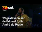 'Vaga deveria ser de Eduardo Bolsonaro', diz André do Prado ao lançar candidatura ao Senado