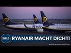 RYANAIR ZIEHT DEN STECKER: Flugbetrieb in Dortmund, Dresden, Leipzig ab 2025 eingestellt!