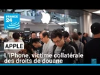 L’iPhone, victime collatérale des droits de douane de Donald Trump • FRANCE 24