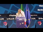Meloni: "Mi auguro che i profeti di sventura siano contenti di essersi sbagliati"
