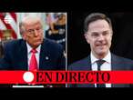 DIRECTO | Trump se reúne con Mark Rutte en la Casa Blanca