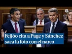 Tensa sesión de control: Feijóo cita a Page y Sánchez le recuerda su foto con el narco