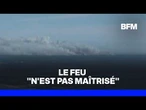 Les impressionnantes images du feu en Gironde vu depuis les airs