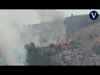 El incendio del Baix Ebre arrasa 3.200 hectáreas pero no asalta Els Ports