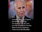 Giovanni Malagò è il nuovo presidente federale del calcio italiano