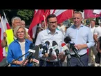 Morawiecki: jesteśmy murem za polskim mundurem!