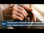 RENTEN-FALLE: Hohe Steuernachzahlungen treffen immer mehr Senioren! Verbände schlagen Alarm!