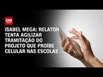 Isabel Mega: Relator tenta agilizar tramitação do projeto que proíbe celular nas escolas | NOVO DIA