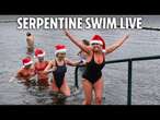 LIVE: Annual Christmas Day swim in The Serpentine, at London’s Hyde Park