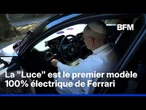 Ferrari présente sa première voiture électrique au Pape Léon XIV