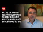 Flávio Bolsonaro: Governo tem que aceitar o que foi imposto por Trump | CNN ARENA