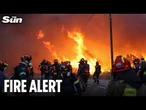 Wildfires rage on popular Greek island forcing mass evacuations