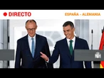 SÁNCHEZ tras recibir MERZ: "Al TERRORISMO no se le vence como hace ISRAEL" | RTVE Noticias