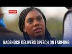 Watch live: Conservative leader Kemi Badenoch delivers speech about farming