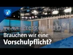 Presseclub live: Mehr Lernen, weniger Spielen – Brauchen wir eine Vorschulpflicht?