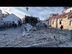 Colpito l'ospedale Battista a Gaza City, "distrutto il pronto soccorso"