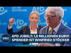 AFD: Größte Spende aller Zeiten! Winfried Stöcker - vom Skandal-Arzt zum AfD-Unterstützer