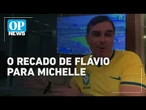Flávio Bolsonaro rebate Michelle após vídeo: "Nunca desrespeitei" | #OP News