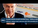 DEUTSCHLAND: Klage gegen Rundfunkbeitrag! "Ziemlicher Erfolg!" Anwalt sagt, was das für uns bedeutet