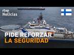 FINLANDIA: Registra un PETROLERO RUSO sospechoso de DAÑAR cables submarinos en el MAR BÁLTICO | RTVE