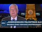 HARDT: „Falsches Signal“ – Anerkennung Palästinas nur mit Verhandlungsprozess möglich!