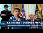 TRUMP WILL ZUM MOND: „Wenn Musk den Stöpsel zieht, dann hat Trump wirklich ein Imageproblem“