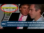 TRUMP: Paukenschlag! Angeblicher Brief an Epstein aufgetaucht! Die nackte Frau - ein pikanter Satz!