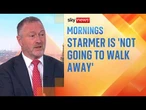 'You're in denial': Sky's Sophy Ridge presses minister over Starmer's position as PM