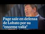 Page sale en defensa de Lobato por su 