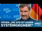 MARKUS SÖDER: „Grundlegende Richtungsänderung, sonst geht dieser Aderlass weiter“ | WELT TV-DUELL