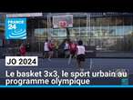 JO 2024 : le basket 3x3, le sport urbain à nouveau au programme olympique • FRANCE 24